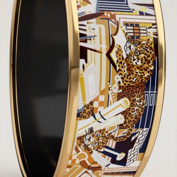 Les Douze Leopards bangle | Hermès USA
